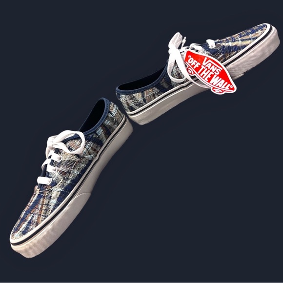 🎉HP🎉 NWB Vans Authentic woven chevron design sneakers. Women’s 5.5 (M4) - Picture 5 of 10